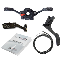 Retrofit kit GRA - cruise control system VW Golf 7 from 30.07.2018 without multifunction steering wheel, variant 2 - GRA is coded online using an activation document with license protection