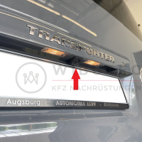 VW T6.1 Nachrüstsatz Original VW Rückfahrkamera Rear View Nachrüstpaket, für Fahrzeuge mit Flügeltüren, inkl. lackierfähiger Griffleiste (bereits grundiert)