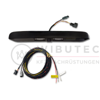 VW T6.1 Nachrüstsatz Original VW Rückfahrkamera Rear View Nachrüstpaket, für Fahrzeuge mit Flügeltüren, inkl. lackierfähiger Griffleiste (bereits grundiert)