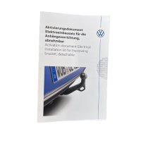 Nachrüstsatz abnehmbare original VW Anhängerkupplung für VW ID.4