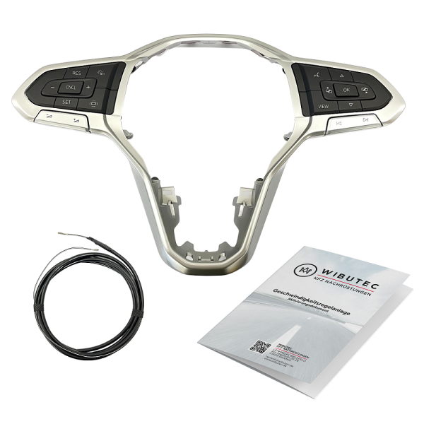 Retrofit kit GRA cruise control system VW T-Roc type D11 without installed speed limiter from 10.01.2022, variant 1 - GRA is coded manually according to instructions