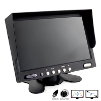 AMPIRE TFT monitor 17,8cm (7) in opbouwbehuizing (2...