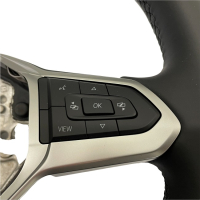 Комплект дооснащения VW T6.1 многофункциональным кожаным рулевым колесом, опционально также включая систему круиз-контроля через MFL -включая кнопки управления для CCS