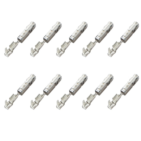 10x MCP 1,5 Kontakt Stecker Crimp Buchse 0,50-1,00mm² 1241374-1 / 105112.01