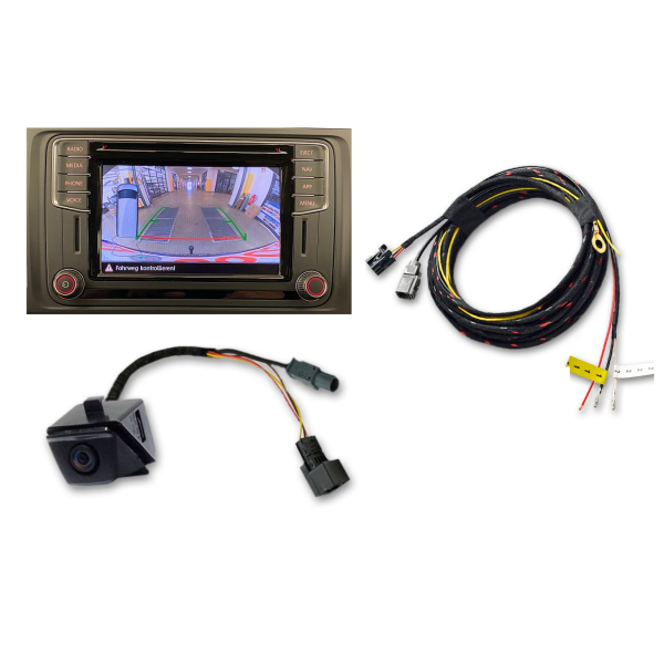 VW T6 originele achteruitrijcamera voor Gullwing retrofitpakket, variant 1 zonder handgreeplijst