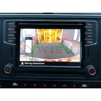 VW T6 Original Rückfahrkamera für Flügeltürer Nachrüstpaket, Variante 1 ohne Griffleiste