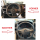 Retrofit kit, flattened leather - multifunction steering wheel for VW T6 (complete retrofit kit for vehicles with plastic steering wheel)
