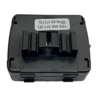 VW Touareg 7P before facelift button switch for swiveling trailer coupling, for vehicles with air suspension, 7P6959511F