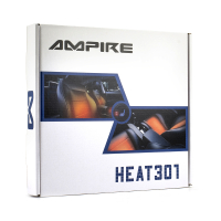 AMPIRE stoelverwarming, 3-traps verstelbaar, 12 volt