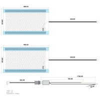 AMPIRE stoelverwarming, 3-traps verstelbaar, 12 volt