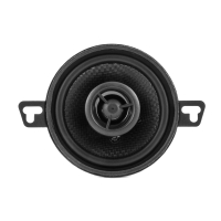 AMPIRE coaxial speakers without grille, 87mm (pair)