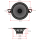 AMPIRE coaxial speakers without grille, 87mm (pair)