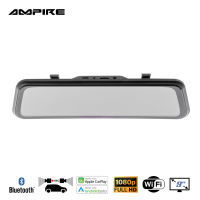 AMPIRE smartphone mirror monitor 22.9cm (9") with AHD dual dashcam & RFK function