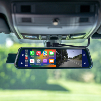 AMPIRE smartphone mirror monitor 22.9cm (9") with AHD dual dashcam & RFK function
