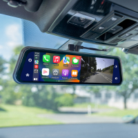 AMPIRE Smartphone-Spiegelmonitor 22.9cm (9") mit AHD Dual-Dashcam & RFK-Funktion