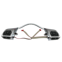 VW stuurhoes met multifunctionele knoppen voor sportstuur, zilver