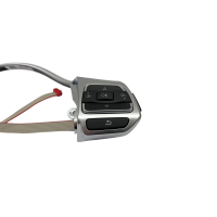 VW stuurhoes met multifunctionele knoppen voor sportstuur, zilver