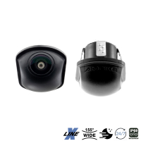 AMPIRE mini-kleurenachteruitkijkcamera, basis met 155°
