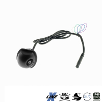 AMPIRE mini-kleurenachteruitkijkcamera, basis met 155°