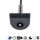 AMPIRE Mini color rear view camera, substructure with 106° lens, front camera input