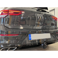 VW Golf 8 CD aansluitpakket voor zwenkbare trekhaak, bestaande uit kabelset, bedieningseenheid, knop en schroeven