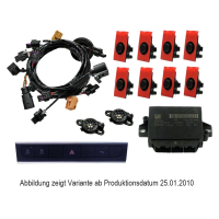 AUDI A3 8P parkeerhulp voor en achter met visuele...