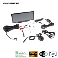 Kit de reequipamiento Fiat Doblo 2 ámara de marcha atrás, dash cam y monitor de smartphone de 10 pulgadas con Apple CarPlay® y Android Auto