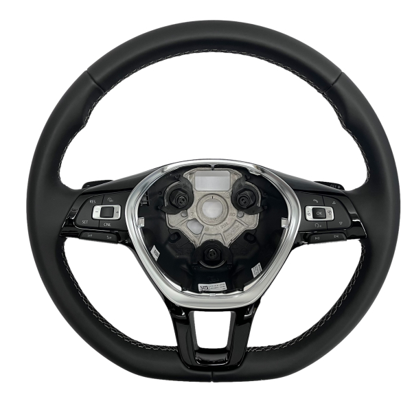 VW multifunctioneel stuur met schakelpaddles en knoppen voor GRA, grijze stiksels, 2K5419091B ZPM