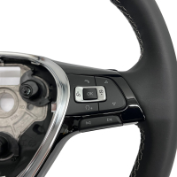 VW multifunctioneel stuur met schakelpaddles en knoppen voor GRA, grijze stiksels, 2K5419091B ZPM