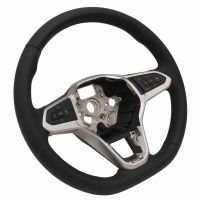 Оригинальное многофункциональное рулевое колесо Volkswagen 2GM 419 089 AE VDH с черной строчкой