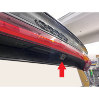 Retrofit kit rear view camera for Audi A7 4K, commissioning without SVM