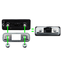 NAVLINKZ handle bar camera for Audi, Skoda, and VW 2004-2018 (incl. mounting plate!)