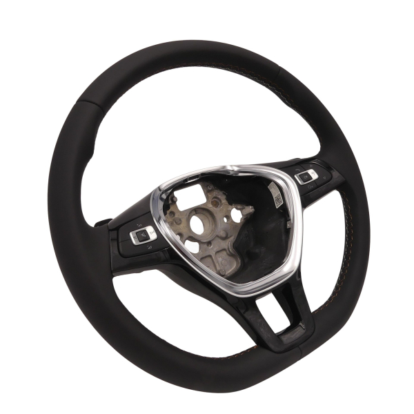 VW multifunction steering wheel with shift paddles, without GRA, seam color truffle, 5G0419091DK GDW
