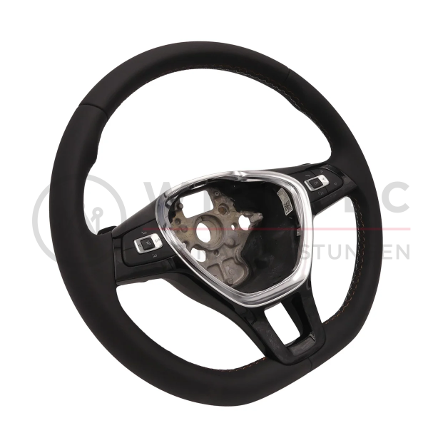 VW multifunction steering wheel with shift paddles, without GRA, seam color truffle, 5G0419091DK GDW