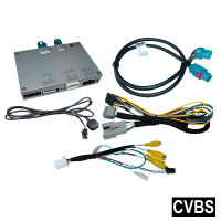 Anschlussinterface 1x Rückfahrkamera und 2x FBAS Video-Eingang für VAG MIB2/MIB3 High mit 9.2 Zoll
