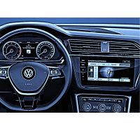 Anschlussinterface 1x Rückfahrkamera und 2x FBAS Video-Eingang für VAG MIB2/MIB3 High mit 9.2 Zoll