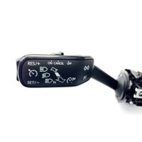 Retrofit kit cruise control system VW Polo AW1 from 2018, operation via multifunction steering wheel (vehicle with Sport MFL, speed limiter installed), variant 1 - GRA is coded manually according to instructions