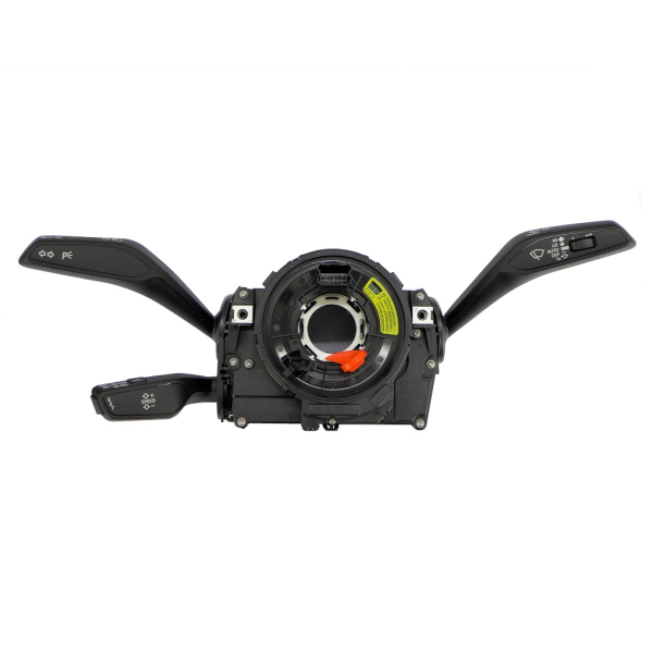 Audi Q5 FY steering column switch with GRA and limiter, for vehicles with steering wheel heating and lane departure warning system