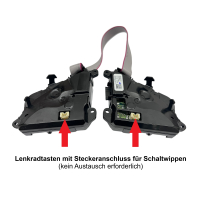 Retrofit kit Tiptronic shift paddles on the steering wheel for VW T6.1 from MY 2020
