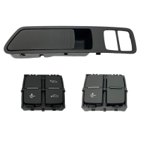 Audi Q5 FY aansluitpakket voor zwenkbare trekhaak, bestaande uit kabelset, bedieningseenheid, knop en schroeven