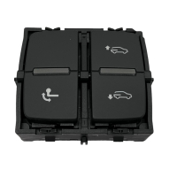 Audi Q5 FY aansluitpakket voor zwenkbare trekhaak, bestaande uit kabelset, bedieningseenheid, knop en schroeven