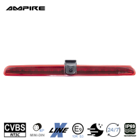 AMPIRE camera (CVBS), for VW T5 with tailgate (no high roof) and VW T6 as well as T6.1 with high roof