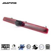 AMPIRE camera (CVBS), for VW T5 with tailgate (no high roof)