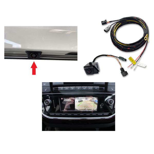 Seat Mii reversing camera LOW / Rear View retrofit package