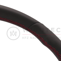 VW Golf 7 VII GTI GLI R Line sports steering wheel without shift paddles with red stitching, 17A419091N APX 5G0419091BQ