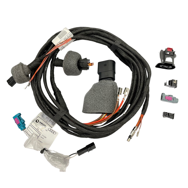 Original Audi cable set for rear view camera 8W0054733B, suitable for A4 8W, A5 F5, A6 4A, A7 4K, Q5 FY