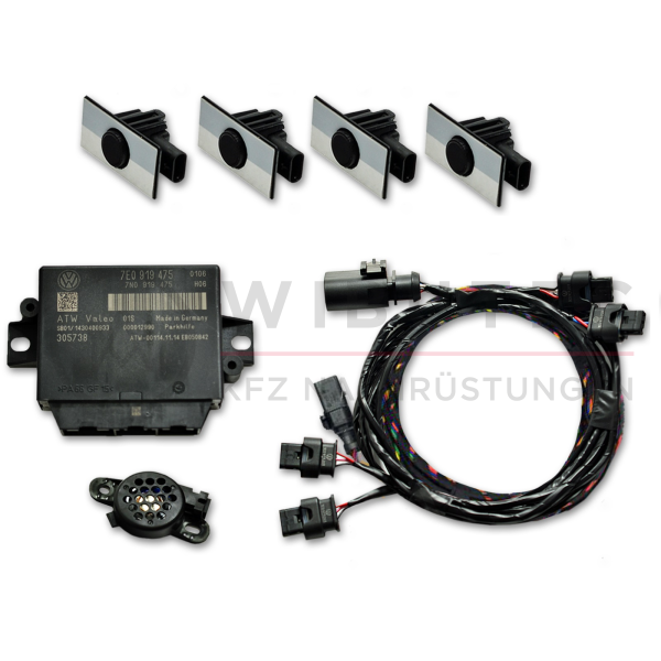 SKODA Fabia 5J Park Pilot Heck / Einparkhilfe hinten...
