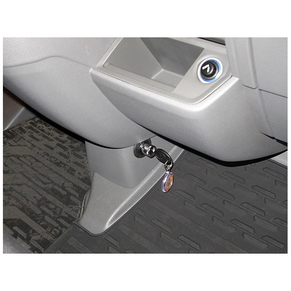 Bear-Lock gear shift lock for MAN TGE (manual 6-speed gearbox, front- or all-wheel drive) including installation