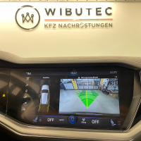 VW Touareg CR High Rückfahrkamera Rear View Nachrüstpaket, standard Hinterachse