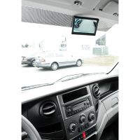 AMPIRE TFT-Monitor 12.7cm (5), 2 Videoeingänge (AHD/CVBS) Klebe/Saugnapfhalter